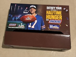 Super Bowl LX Josh Allen Buffalo Bills SNICKERS Half Time Foldable Display 22”