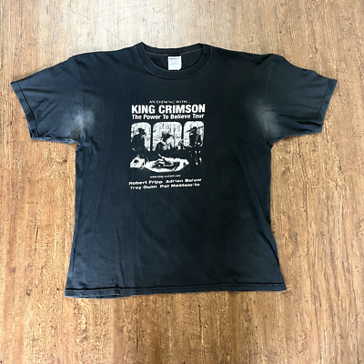 Vintage King Crimson An Evening With / Power To Believe Tour Shirt
