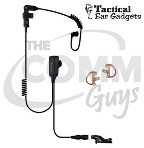 Ear Phone Connection EP1334QR Tactical Police Lapel Headset Mic for Motorola APX