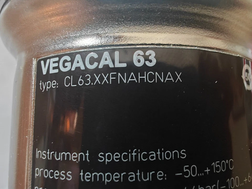 VEGA VEGACAL 63 CL63.XXFNAHCNAX PN167253 Transmitter - Image 3 of 4