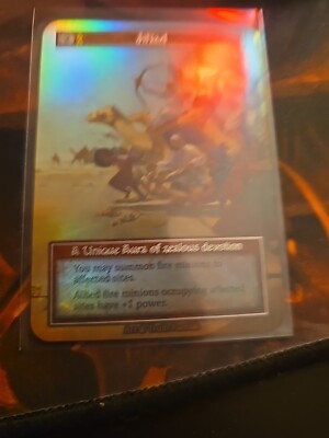 Ji Had (Sorcery Contested Realm)(Beta) TCG Unique Fire Aura Ji had