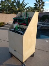 Modern Studio Equipment 3-Place Scrim and Flag Box with Drawer Casters Included