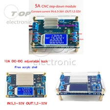 5/12A digital step-down module DCDC adjustable constant voltage constant current