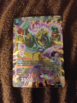 Dragon Ball Super Card Game - BT21-060 SPR - Baby, Shining Gold Evil Lifeform NM
