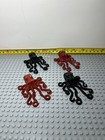 LEGO Dark Red & Black Octopus Minifigure Lot Of 4 Sea Creature 6086 Pirates — photo 1