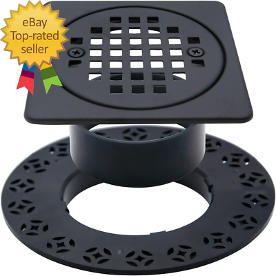 Schluter Kerdi-Drain Grate Kit – 4-Inch Tileable Drain Grate (Various Styles)