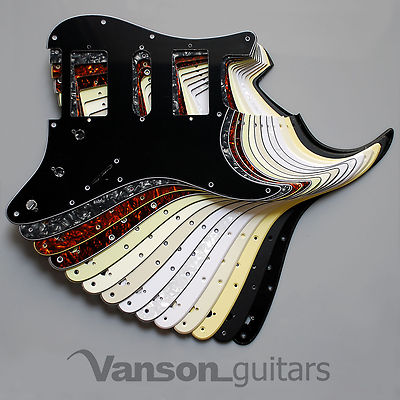 Neu Vanson HSH Scratchplate Schlagbrett für Fender  Strat  Strat * Projekte
