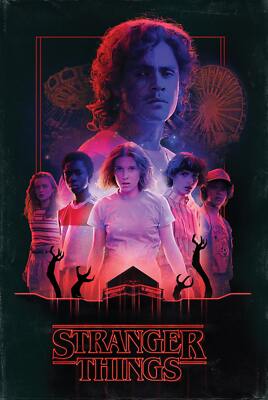 Stranger Things Horror Poster Wandposter 61x91,5 cm
