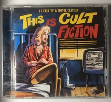 THIS IS CULT FICTION 17 CULT CLASSICS PROMOTIONAL CD PULP FICTION BATMAN TAXI