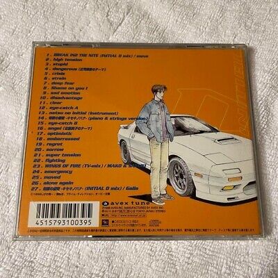 Initial d anime Mamga song Soundtrack CD JAPAN 1 SOUND FILES vol.2