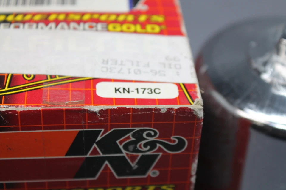 K&N CHROME ENGINE OIL FILTER  56-0173C #6 - Image 4 of 4