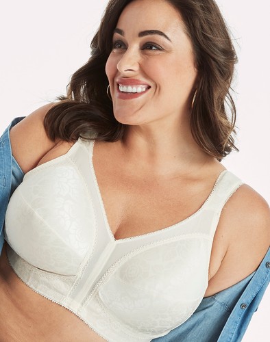 Women's Wirefree Bra Playtex 18 Hour Original Comfort Strap Lingerie TruSUPPORT - Picture 1 of 63