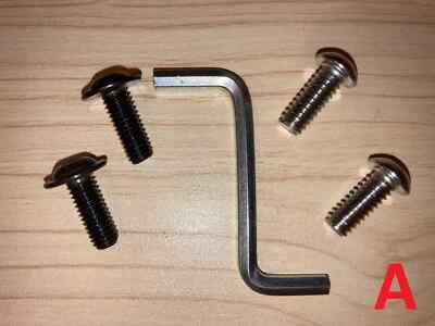 VERSTELLBARE GULLET BAR SCHRAUBE ERSATZ KIT [Wintec / Bates / Arena Sättel]