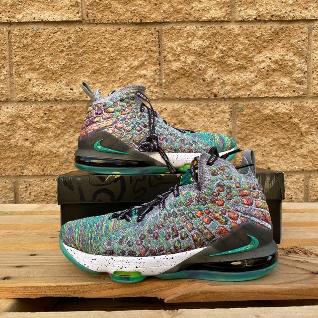 lebron 17 neptune green