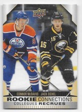 23/24 UPPER DECK TIM HORTONS DUOS ROOKIE CONNECTIONS (#RC1-RC15) U-Pick List