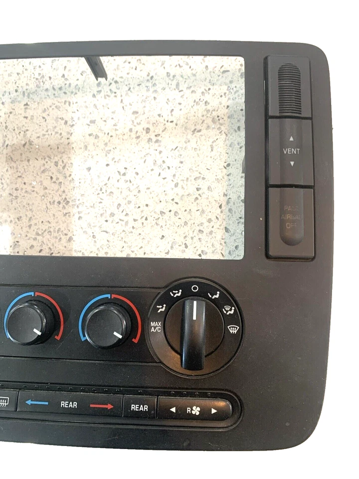 04 05 06 07 Ford Freestar Mercury Monterey Calefacción delantera y trasera Control de aire acondicionado OEM Foto 3 de 4