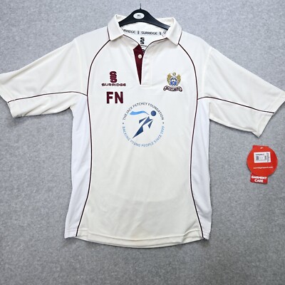 Dartfordians Cricket Club Ora Et Labora kurzärmliges Shirt FN 2008 neu mit Etikett 261