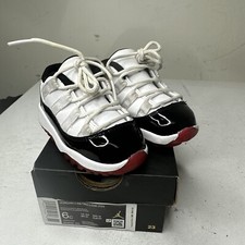 Nike Air Jordan 11 XI Retro Low TD Concord Bred Toddler Baby Size 6c 505836-160