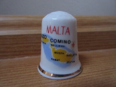 MALTA, GOZO, COMINO / FLOWERS CHINA THIMBLE