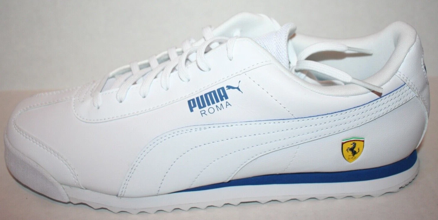 Puma Scuderia Ferrari ROMA 306083 11 Uomo US 11 UK 10 Bianco Bianco Blu Galassia