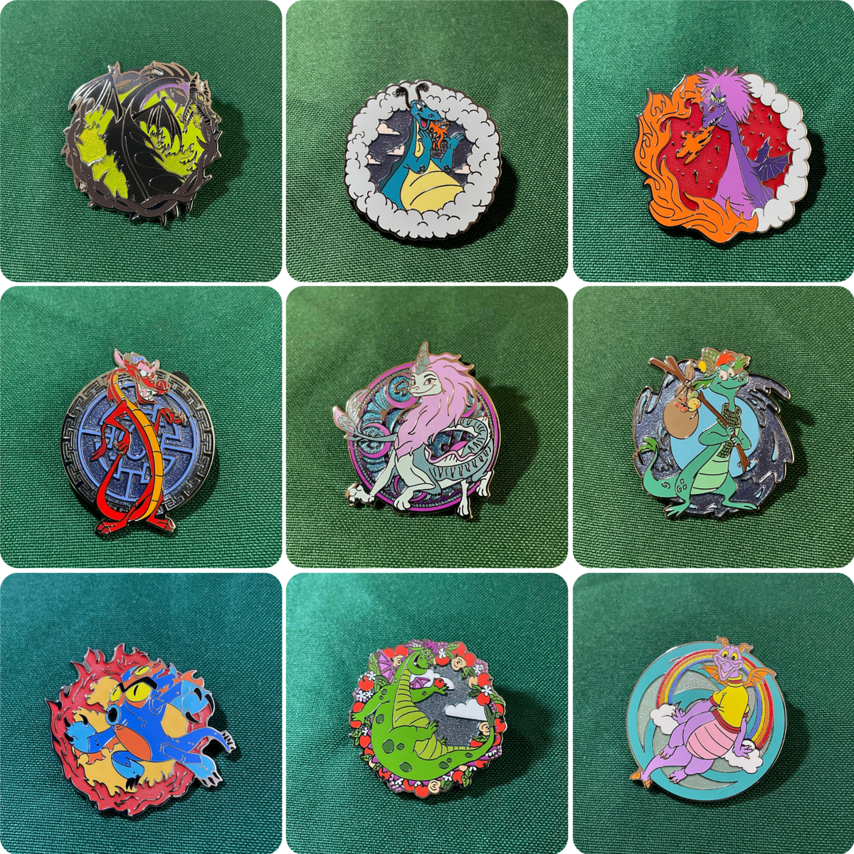 Disney Daring Dragons Mystery Box Pin - Limited Release - Select