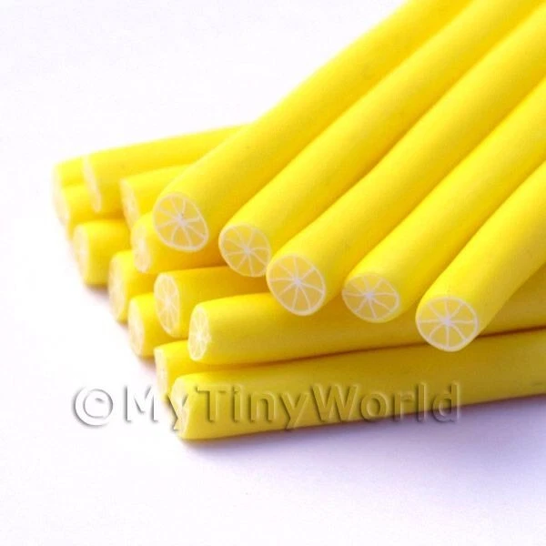MYTINYWORLD Handmade Lemon Nail Art Cane