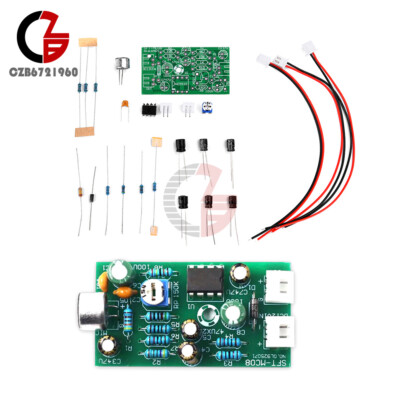 DIY Audio Monitoring Microphone Amplifier Board Adjustable Capacitive Module Kit