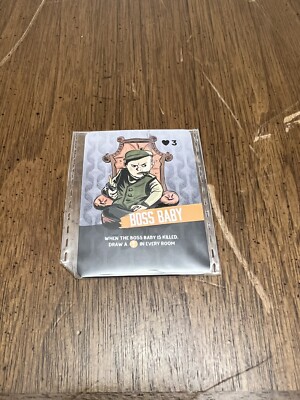 Boss Baby promo card for Vengeance: Roll and Fight game