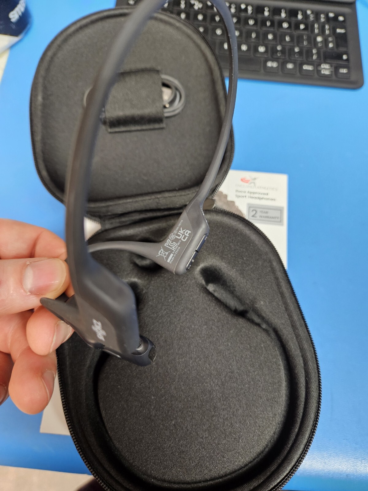 Shokz OpenRun Pro Wireless Bone Conduction Headphones Argos Proof Of