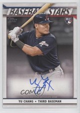 2020 Topps Baseball Stars Auto Series 2 Yu Chang #BSA-YC Auto i2t