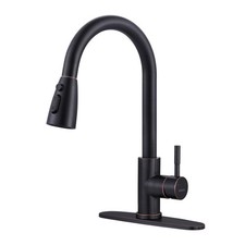 Stainless Steel Kitchen Faucet with Sprayer Bronze Kitchen Sink Faucet