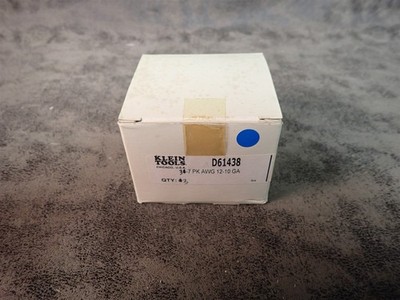 Klein/Vaco D61438 Insulated Ring Terminals 12-10 AWG, 3-7 Packs 21 Total (G77)
