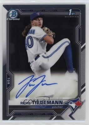 2021 Bowman Draft Chrome Draft Pick Ricky Tiedemann #CDA-RTI Auto 16zo