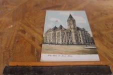 Postcard-X-City Hall, St. Paul, Minn.-Undivided Back-Unposted