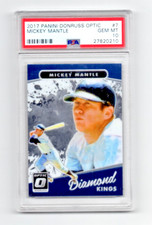 2017 Panini * Dominator * Optic * Mickey Mantle * #7 * PSA 10 * Mint Gem