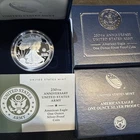 2025-W Proof $1 American Silver Eagle Army Privy 250th Anniversary Box, OPG