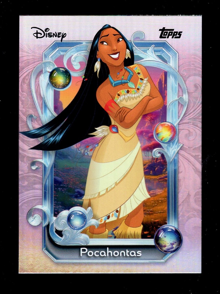 2025 TOPPS DISNEY WONDER CARTOON PRINCESS FOIL SP #157 POCAHONTAS