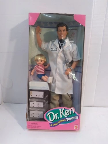 Barbie Dr. Ken and Little Patient Tommy 1997 Vintage Office Set