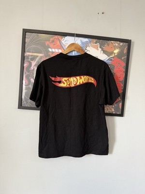 Synaworld ''Hot Wheels'' Logo T-Shirt Black XL Central Cee Cench Streetwear Rare