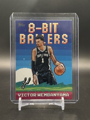 2025-26 Topps - 8-Bit Ballers Victor Wembanyama #8B-4 Holofoil for