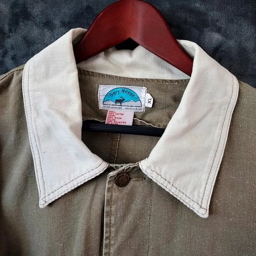 Gary Nesse Missoula Montana Ranch Chore Jacket Men's Size XL Cotton Unlined image 12