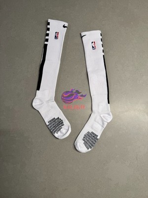 Nike NBA Authentics  - White & Black - Knee Highs/Scrunchies   