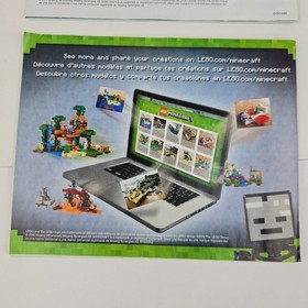 LEGO: Minecraft Instruction Booklets ONLY 1 &2 #21126 The Wither