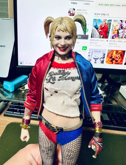 Hot Toys_Movie Masterpiece Harley Quinn Suicide Squad Custom_MMS383_USED