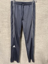 Women  s Adidas Activewear Straight Leg Gray Track Pants Size XS