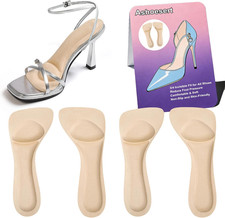 3/4 Invisible High Heel Cushion Inserts for Women, Anti-Foot Sliding Forward Ins