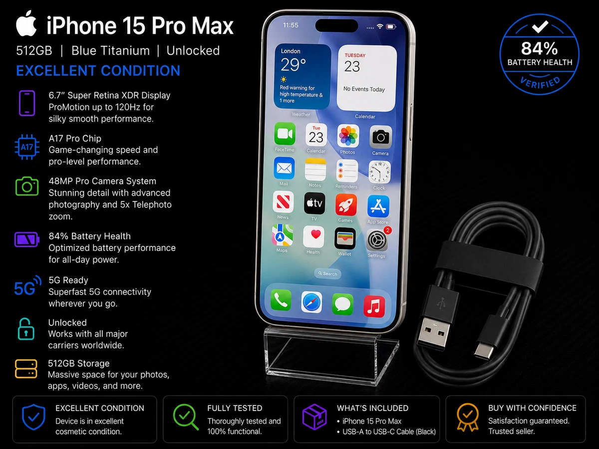 iPhone 15 Pro Max 512GB | eBay