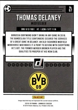 2018-19 Donruss #67 Thomas Delaney Press Proof Green