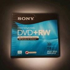 Sony Handycam Blank DVD-RW 30 Minute 1.4 GB Disc Camcorder New Sealed