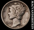 1925 Mercury Dime- Silver- Scarce Better Date- No Reserve #K2848